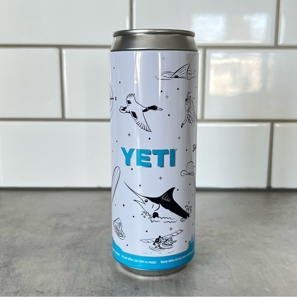 YETI Soda Tin Can / Snacks Container - Picture 1 of 7